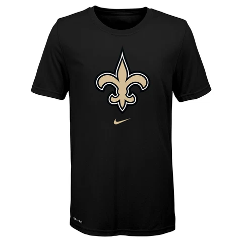 Nike NFL Youth Boys New Orleans Saints Essential Logo T-Shirt Cover