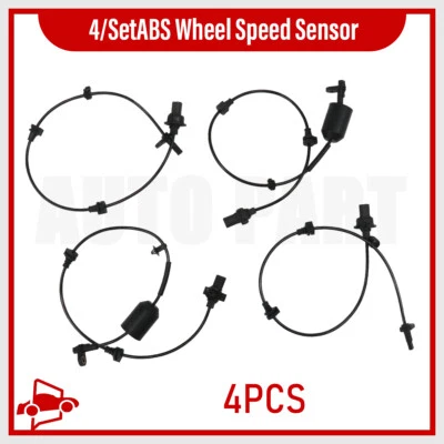 For 2015-2019 Honda City Fit 57450-T5A 57455-T5A 4Pcs ABS Wheel Speed Sensor - Image 1 of 4