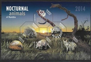 NAMIBIA, 2014 NOCTURNAL ANIMALS OF NAMIBIA, SG MS1235 MNH - Picture 1 of 1