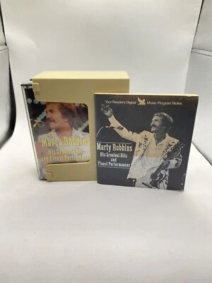 New Vintage 1983 Reader's Digest Marty Robbins Greatest Hits Cassette Tapes Box. - Image 1 of 4