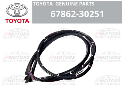 TOYOTA NUEVO Weatherstrip, puerta delantera, LH GS300/400/430 JZS160 67862-30251 Foto 1 de 4