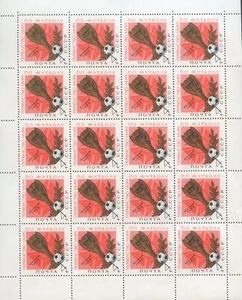 RUSSIA SPECIAL USSR Full sheet SC3213 World Cup Soccer 20 stamp MNH - Picture 1 of 1