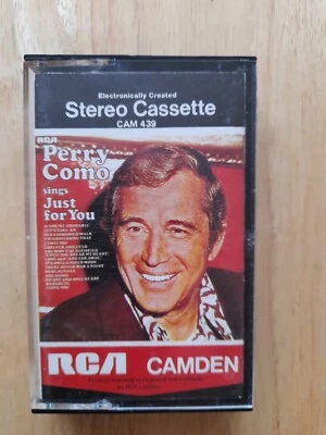 Perry Como sings Just for You RCA Camden Cassette tape album Tested - Image 1 of 4