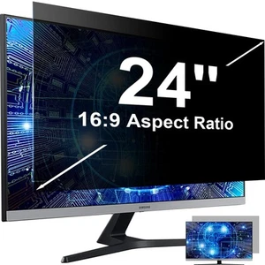 24 Zoll Premium Privatsphäre Filter abnehmbar für Computer Privatsphäre Lapto... - Afbeelding 1 van 7