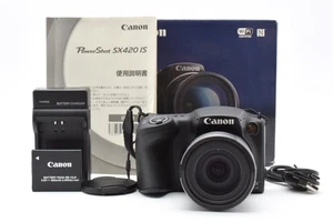 [MINT w/box] Canon PowerShot SX420 IS Black 20.0 MP Digital Camera From JAPAN - Picture 1 of 24