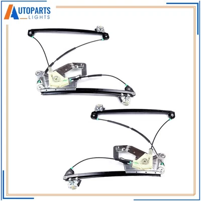 Regulador de ventana delantero izquierdo y derecho para BMW 528i 530i 540i M5 1997-2003 sin motor Foto 1 de 4