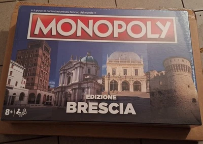 MONOPOLY EDIZIONE Limitata Speciale BRESCIA hasbro  monopoli nuovo Sigillato - Immagine 1 di 2