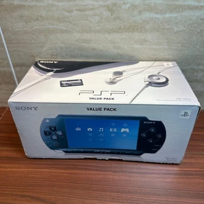 PSP 1000 Black Console 4866 From Japan - Image 1 of 4