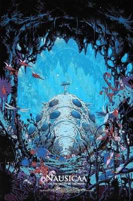 Nausicaa из долины ветров (1984) постер фильма, японский фильм печати - Изображение 1 из 4