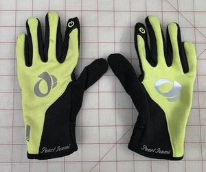 Pearl Izumi Women's Screaming Yellow Black Thermal Conductive Gloves Size Small - Picture 1 of 3