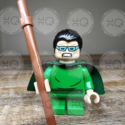**NEW** 100% LEGO Mole Man Marvel Universe Fantastic Four Villain MOC Minifigure - Image 1 of 4