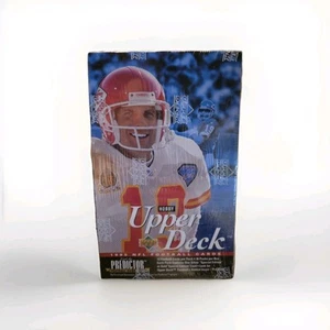 1995 Upper Deck Football Hobby Box Factory Sealed 36 Wax Packs Fresh From Case - Picture 1 of 4