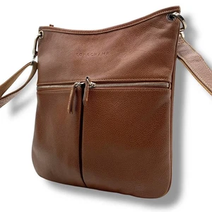 Bolso de Hombro LONGCHAMP Longchamp Cuero Marrón Lafroné - Imagen 1 de 12
