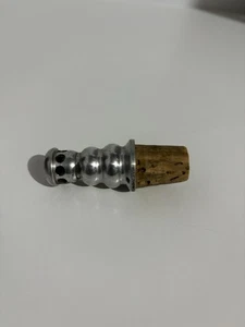 Vtg J.J.Tourek Mallick Mfg. Self-Sealing Cocktail Cork Pour wine bottle top - Picture 1 of 6