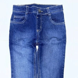 Girls 5T Jeans Garanimals Classic Blue Denim Adjustable Waist NWOT - Picture 1 of 4