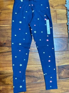 New Girls SO Kids STARS Leggings Pants Stretchy Pull On Elastic Size 10-12 - Picture 1 of 2
