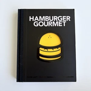 Hamburger Gourmet Hardcover Cookbook by David Japy Burgers Food Recipes Cooking - Picture 1 of 19