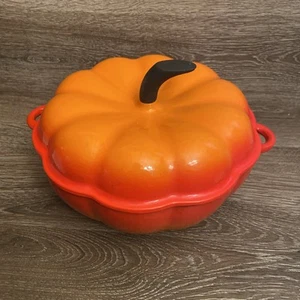 Olla de hierro fundido para horno holandés Country Cottage de Ultrex Pumpkin - Imagen 1 de 9