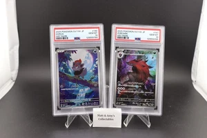 PSA 10 Zorua 140 Zoroark 141 AR Set 086 White Flare Pokemon Karte Japanese - Bild 1 von 2