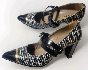 Zapatos de tacón convertibles ANYI LU Stefania charol Mary-Jane Italia 36 6 6,5 - Imagen 1 de 11