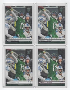 Garrett Wilson 2022 Chronicles Photogenic RC #PH-38 4 card lot w/sleeves - Picture 1 of 2