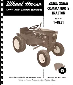 Ruota Cavallo Commando 8 Manuale Proprietari n. 1-4831 - Foto 1 di 1