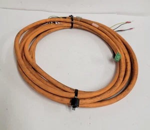 REXROTH CABLE E140404. INK0653. LL64683. APPROX 24FT. - Picture 1 of 6