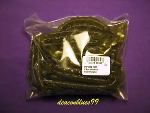 4 PACKS Of 50 - 200 MISTER TWISTER POC'IT PHENOM WORMS - GREEN PUMPKIN - NED RIG - Picture 1 of 2