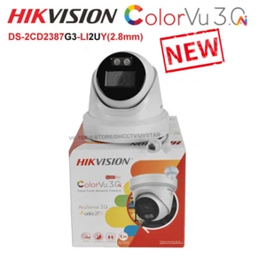 Cámara IP híbrida inteligente Hikvision 4k 8MP DS-2CD2387G3-LI2UY ColorVu 3.0 POE - Imagen 1 de 19