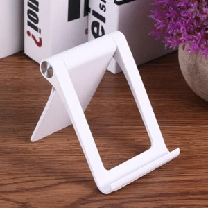 Mobile Phone Tablet Holder Adjustable Desktop Brackets Foldable Smart - Zdjęcie 1 z 11