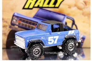2020 Matchbox Off Road Rally Series Exclusive #6 1972 Ford Bronco 4X4 - Picture 1 of 1