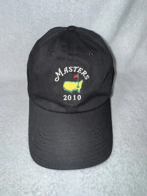 Gorra de golf Augusta National MASTERS 2010 negra aguja americana Foto 1 de 4