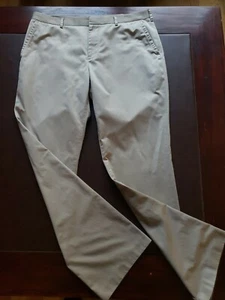 Bonobos Men’s Weekday Warriors Wednesday Straight Fit Flat Front Pants SZ 36x32 - Picture 1 of 6