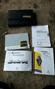 RENAULT MEGANE SCENIC MK1 BESITZER HANDBUCH HANDBUCH GUIDE PACK & WALLET - Bild 1 von 1