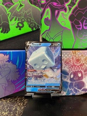 Eiscue V (Full Art Ultra Rare) 055/192 Swsh02: Rebel Clash Holo NM/M - Image 1 of 2