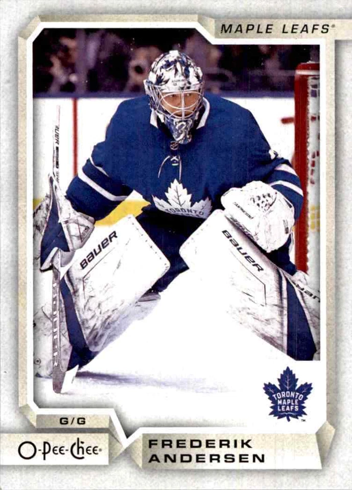 2018-19 O-Pee-Chee Frederik Andersen #379 - Image 1 of 2