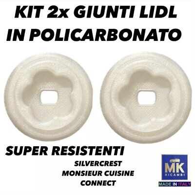 Kit 2 Giunti Lidl Silvercrest Monsieur Cuisine Connect Skmc 1200 A1 B2 • 18.61€