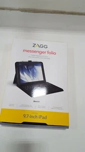 ZAGG Messenger Folio - Bluetooth Tablet Keyboard iPad 9.7" (Gen 7) - Picture 1 of 3