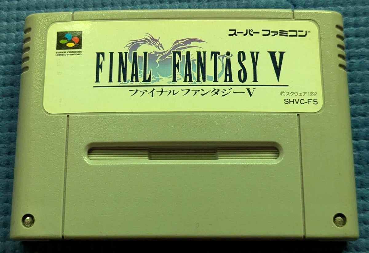Final Fantasy V Nintendo NTSC-J (Japan) Video Games for sale