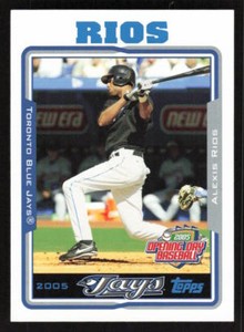 2005 Topps Opening Day Alex Rios #164  Baseball  Toronto Blue Jays
