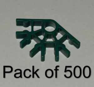 (500) K'nex Green 4 Position Connectors - KNEX Standard Replacement Pieces Parts - Picture 1 of 2