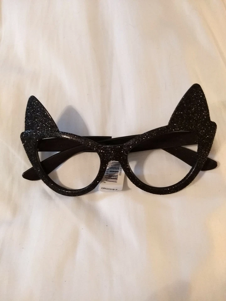  Gafas de Halloween novedad brillo alas de murciélago  Foto 1 de 1