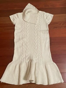 Gymboree Alpine Sweetie cable sweater dress size 12 - Picture 1 of 3