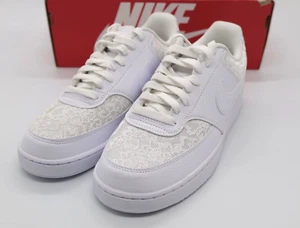 Wms Size 9 - Nike Court Vision Lo White HJ5846 - Picture 1 of 13