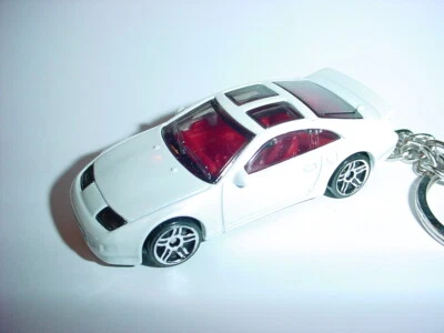 LO ÚLTIMO 3D BLANCO NISSAN 300ZX LLAVERO PERSONALIZADO llavero llave RACER nismo hot wheels Foto 1 de 4