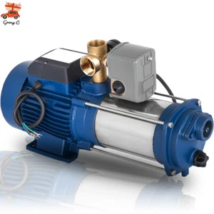2200W 4000L/h Kreiselpumpe Jetpumpe Wasserpumpe Centrifugal Gartenpumpe DHL NEU - Bild 1 von 20