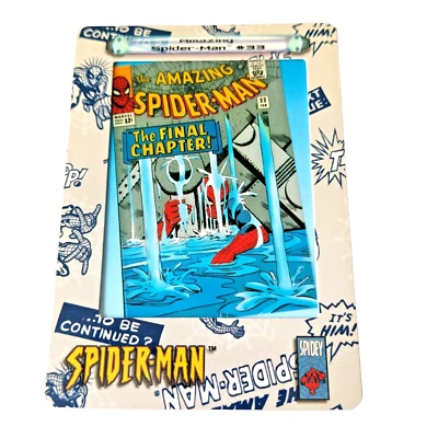 Vintage ArtBox 02 Spider-Man Filmcardz Trading Chase Card Amazing Spiderman #33 - Image 1 of 4