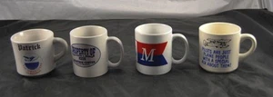 Lote de 4 tazas de colección Patrick Bong Segunda Guerra Mundial Maine avión piloto marítimo C3P46 - Imagen 1 de 1
