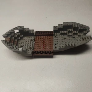 LEGO VTG Ship Boat Hull Parts Stern and Bow Brown Sets 6285 10040 6274 - Picture 1 of 6