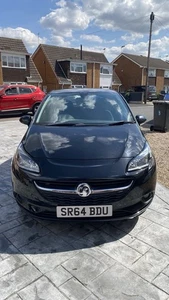 2015 Black Vauxhall Corsa Excite Ac - Picture 1 of 8